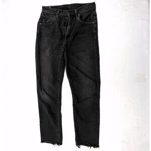 Citizens of Humanity Womens Chrissy Uber High Rise Skinny Jeans Black 26 Waist